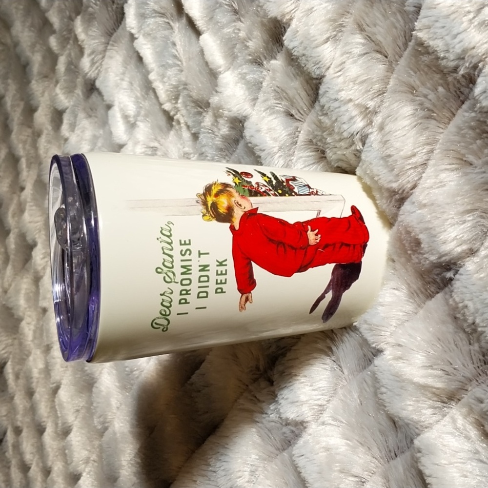 Tractor Supply Red Shed Home & Gifts Kids Christmas Stainless Steel 10oz Tumbler
